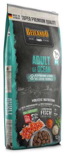 BELCANDO Adult Grain Free Ocean pienso sin cereales y sin proteínas de pollo con pescado y kril para perros adultos