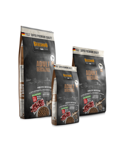 BELCANDO Adult Iberico & Rice: pienso premium con cerdo ibérico y arroz digestible para perros adultos