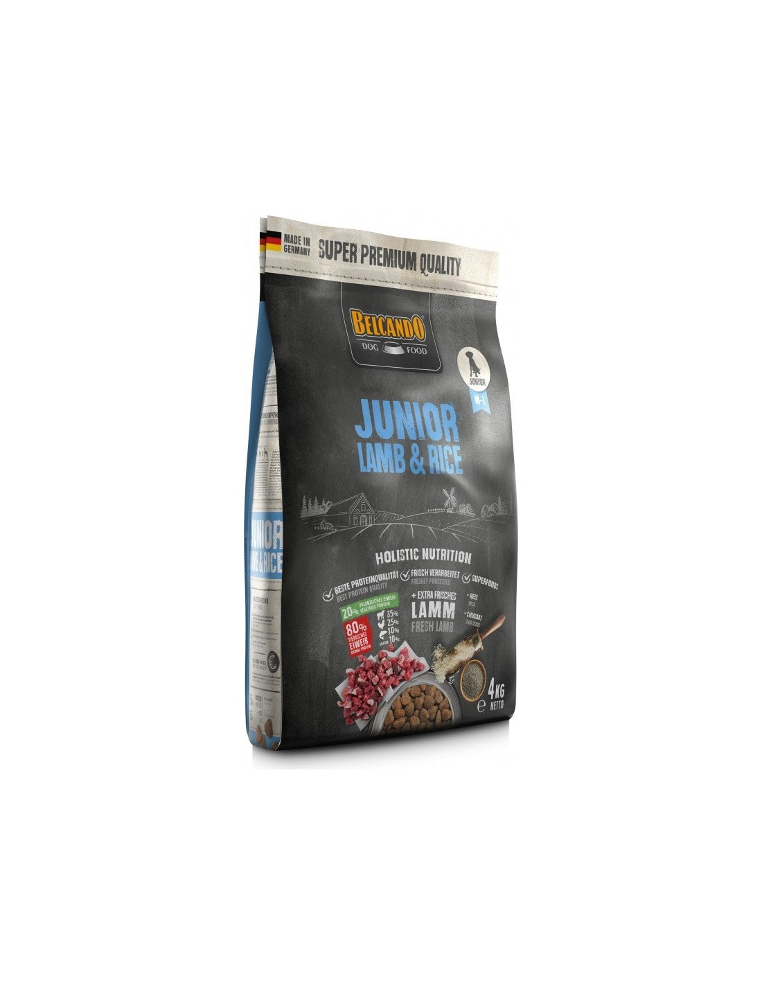 BELCANDO Junior Lamb & Rice pienso con cordero y arroz para cachorros de razas medianas y grandes