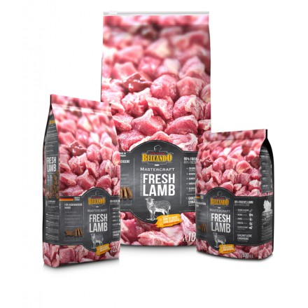 BELCANDO Mastercraft Fresh Lamb | Pienso con Cordero fresco sin cereales para perros.  Gabo y Gordo Pet Shop en las Islas Canarias, España, tienda online para mascotas, perros, gatos, conejos, tortugas, animales, accesorios para mascotas en general. 