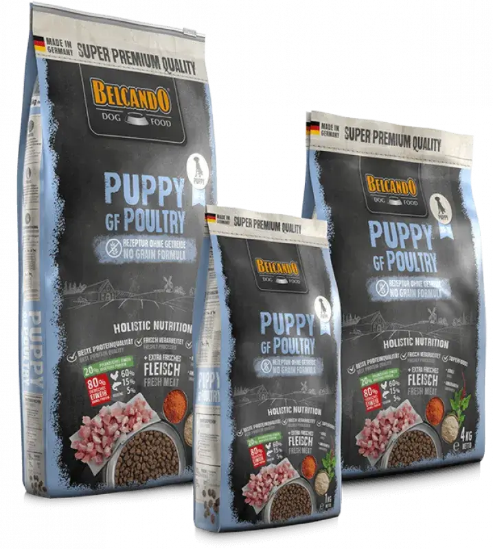 BELCANDO Puppy GF Poultry pienso sin cereales con carne fresca de ave para cachorros