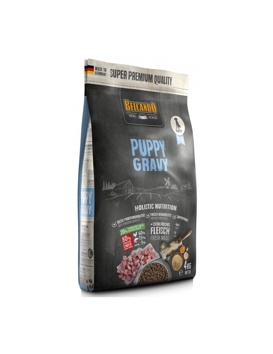 BELCANDO Puppy Gravy pienso para cachorros con salsa digestiva