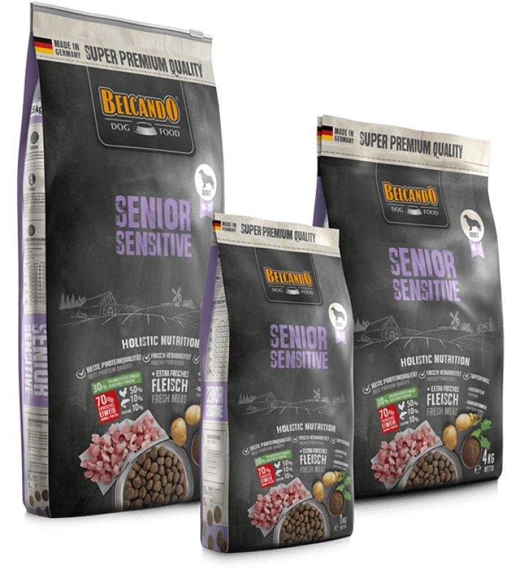 BELCANDO Senior Sensitive pienso con ave y arroz para perros mayores y adultos sensibles