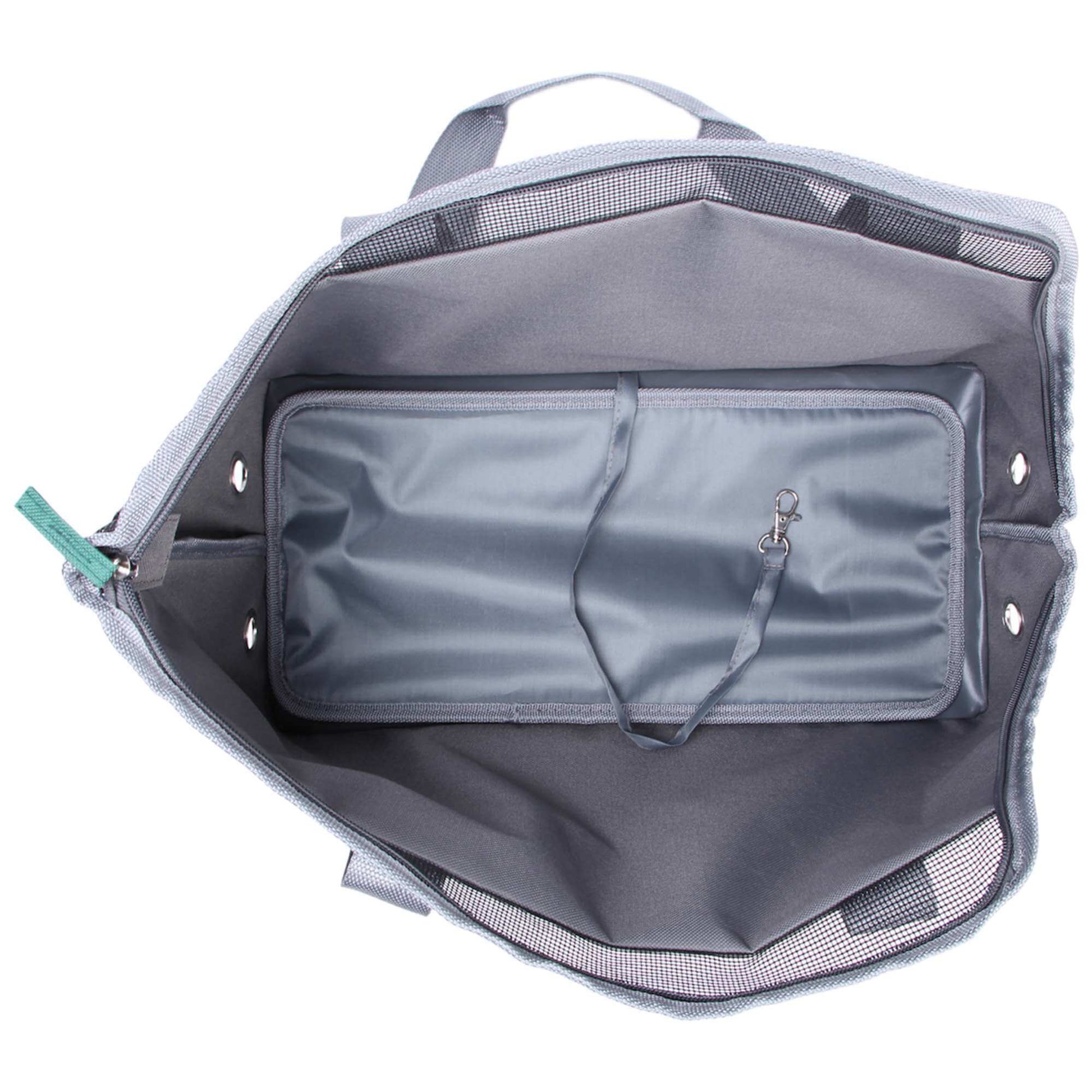 Bolso transportín para perros y gatos ZU&LU modelo Sumatra Pine verde, diseño moderno y transpirable, ideal para mascotas pequeñas de hasta 6 kg.