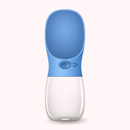 Botella antiderrame portátil para perros y gatos 550 ml color elegante