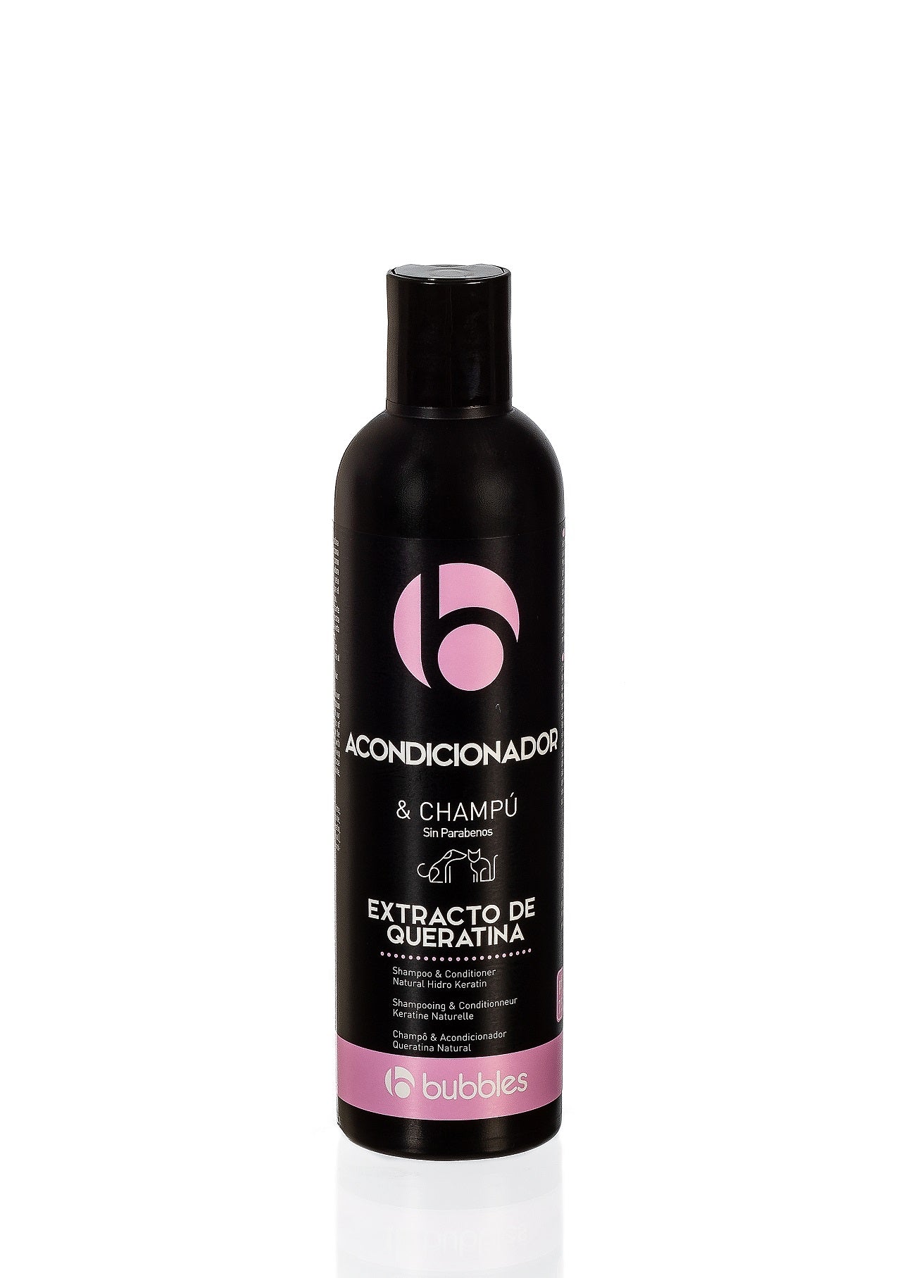BUBBLES champú y acondicionador 2 en 1 con queratina para perros en Gran Canaria Canarias