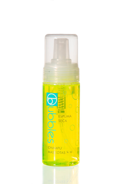 BUBBLES CHAMPÚ ESPUMA SECA 150 ML Gabo y Gordo E Shop, la mejor tienda online en las Islas Canarias, España, tienda online para mascotas, perros, gatos, conejos, tortugas, animales, accesorios para mascotas en general. 
Gabo y Gordo E Shop in Canary Islands, the best store for pets, dogs, cats, rabbits, turtles, animals, pet accessories.