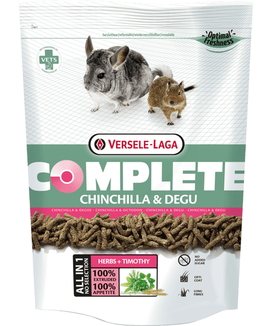VERSELE LAGA COMPLETE CHINCHILLA & DEGU/ Alimento completo para chinchillas y degús