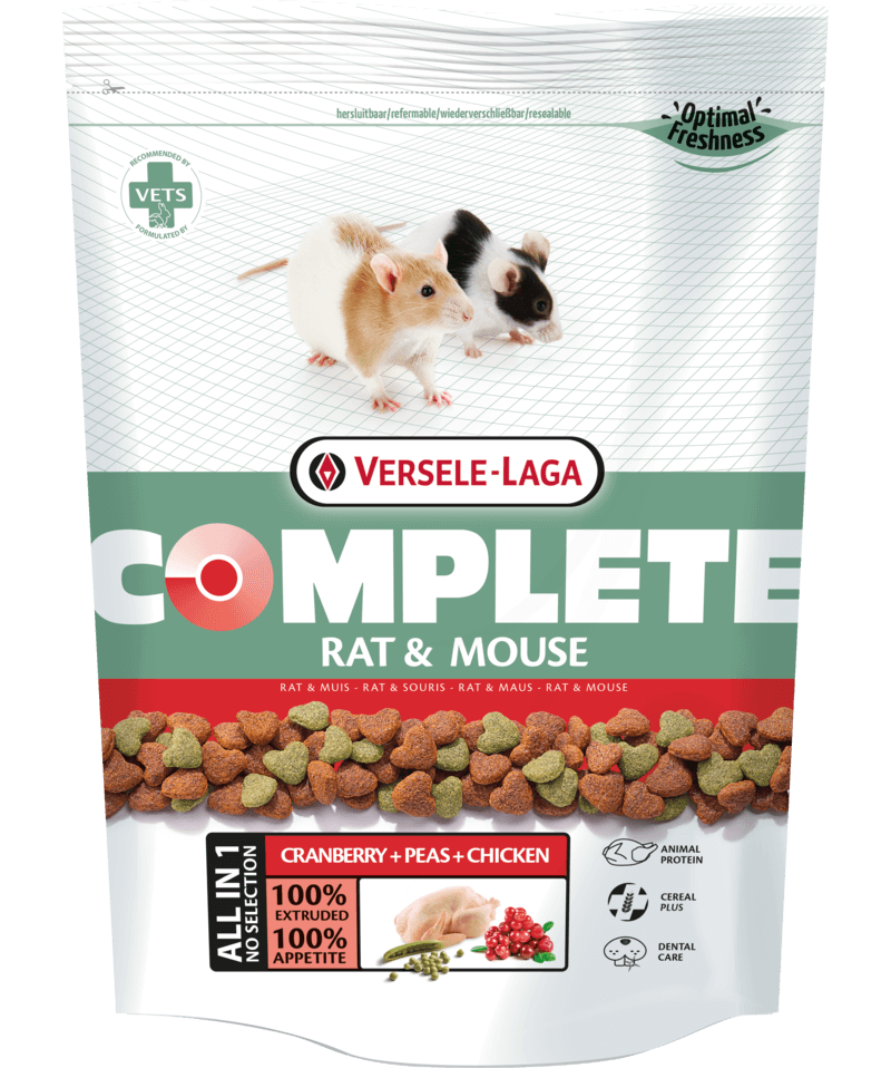 VERSELE LAGA Complete Rat & Mouse | Alimento completo para ratas y ratones