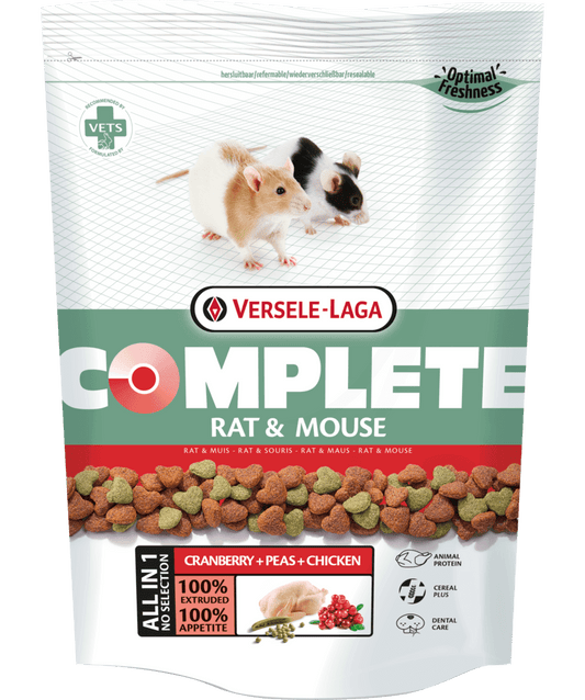 VERSELE LAGA Complete Rat & Mouse | Alimento completo para ratas y ratones
