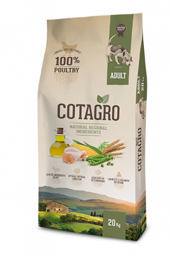 COTAGRO Adult pienso completo para perros adultos – saco de 20 kg