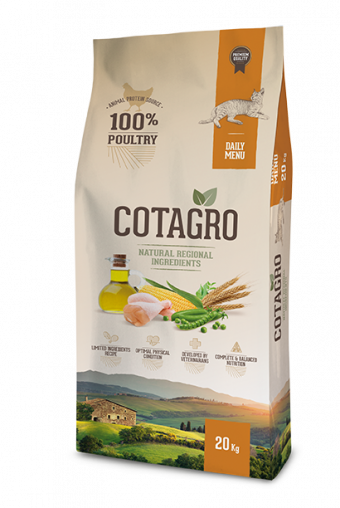 COTAGRO Daily Menu pienso completo para gatos adultos – saco 20 kg