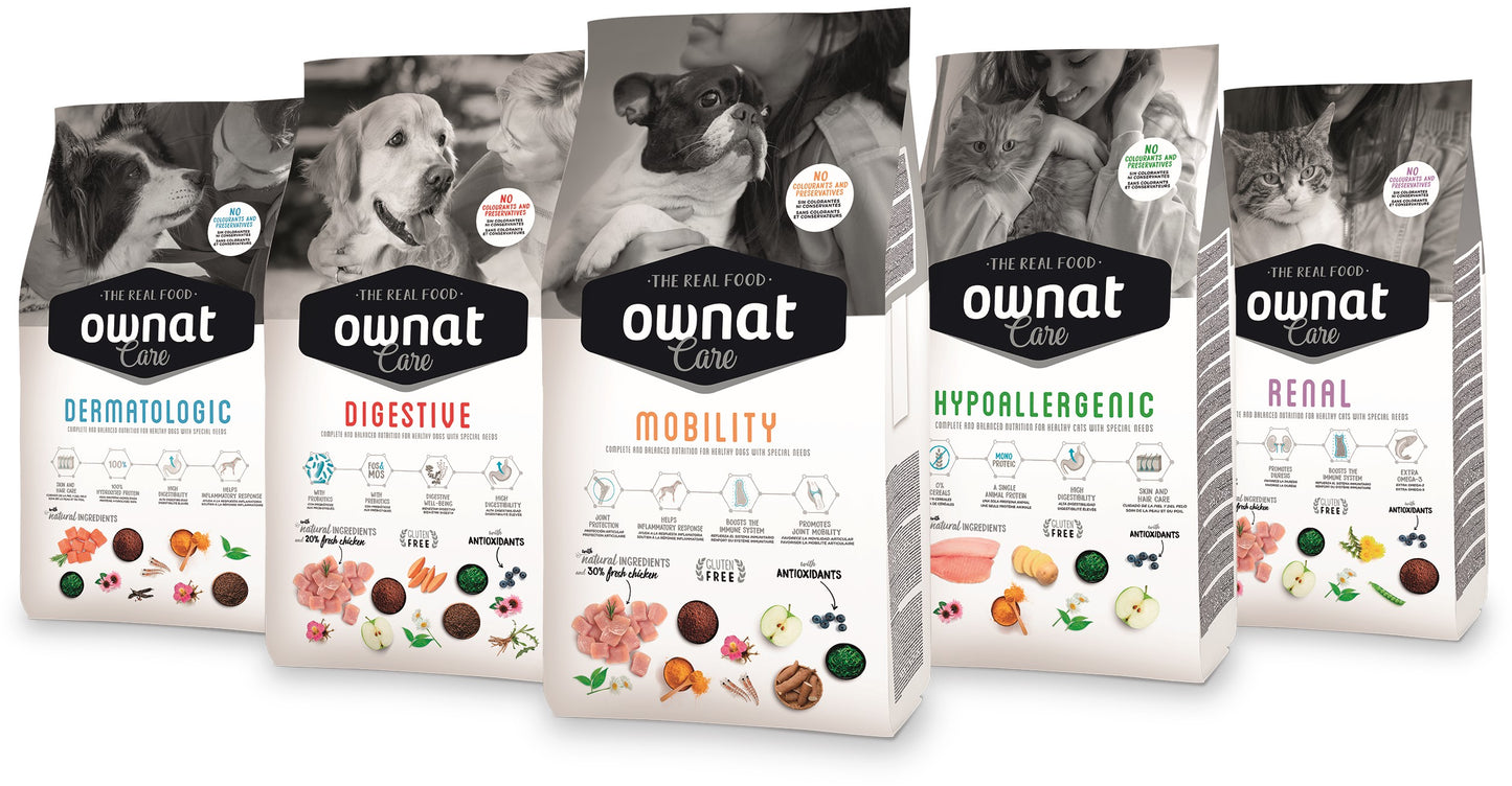 OWNAT Care Digestive | pienso para perros con digestión sensible Gabo&Gordo Pet Shop en Las Palmas de Gran Canaria tienda para mascotas, perros, gatos, conejos, tortugas, animales