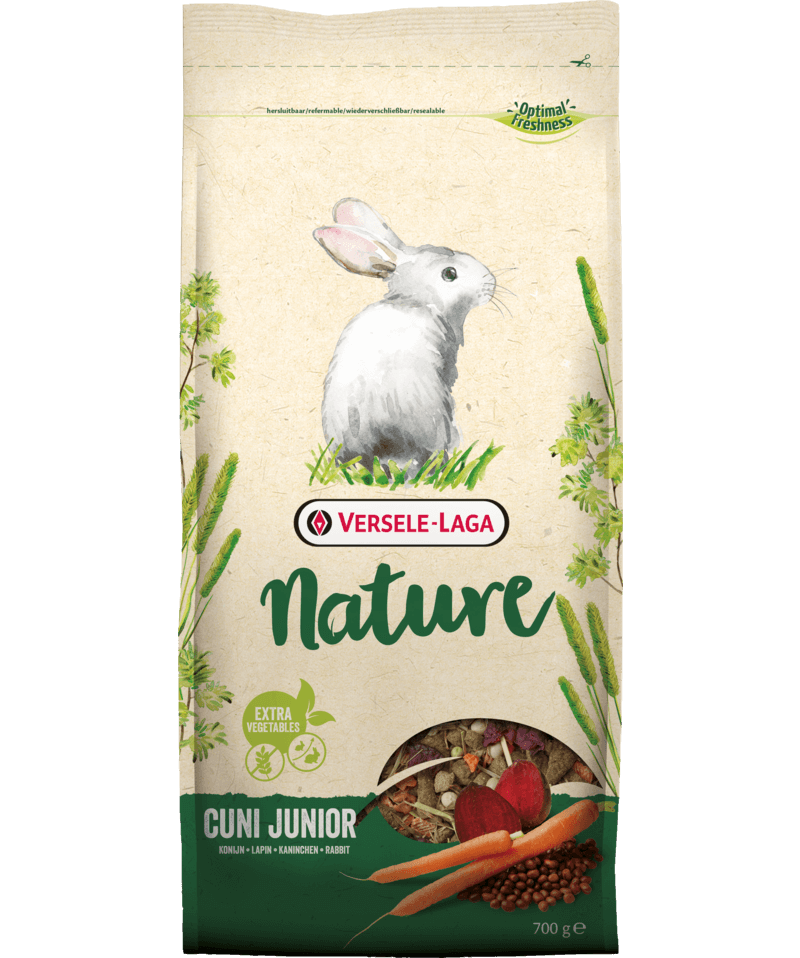 VERSELE LAGA NATURE CUNI  JUNIOR/ Alimento natural para conejos de 0 a 8 meses