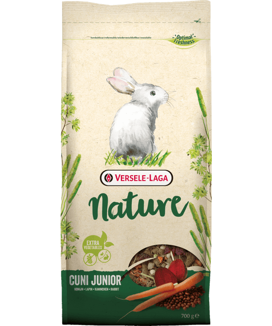 VERSELE LAGA NATURE CUNI  JUNIOR/ Alimento natural para conejos de 0 a 8 meses
