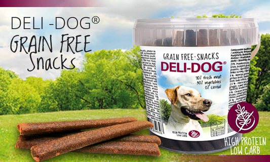 Barritas naturales DELI-DOG 800 g para perros, varios sabores