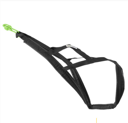 Arnés canicross DOGGALLOP para perros – diseño X-BACK ergonómico, acolchado y transpirable para deportes de tracción como mushing y bikejöring.