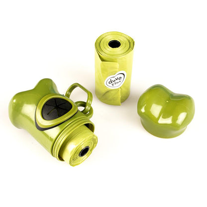 Dispensador hueso Duvo con bolsas higiénicas para perros