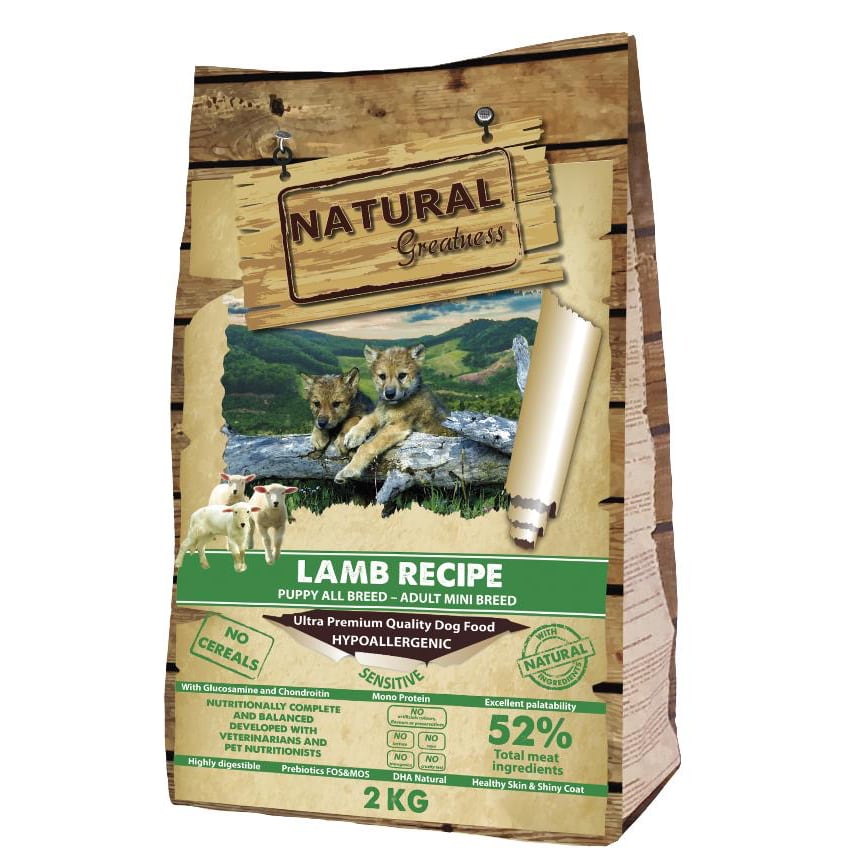 NATURAL GREATNESS receta de Cordero Mini Starter | Pienso para cachorros y perros adultos pequeños en Gabo y Gordo E Shop, la mejor tienda online en las Islas Canarias, España, tienda online para mascotas, perros, gatos, conejos, tortugas, animales, accesorios para mascotas en general. 
Gabo y Gordo E Shop in Canary Islands, the best store for pets, dogs, cats, rabbits, turtles, animals, pet accessories.
