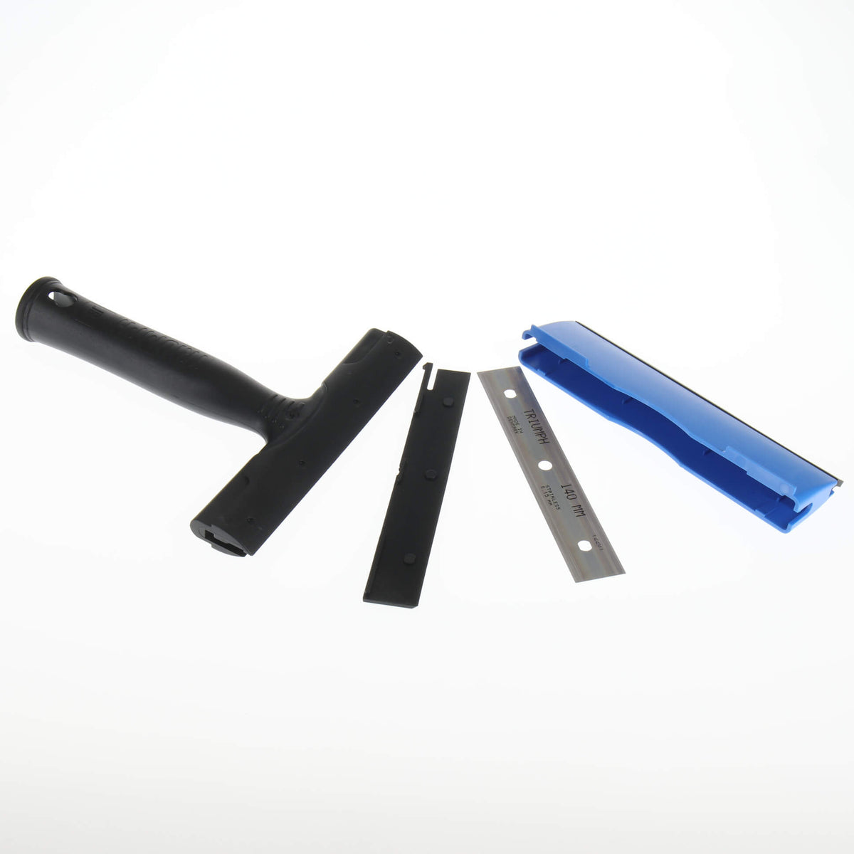 Rasqueta JBL Aqua-T Triumph para cristales de acuario con cuchilla de acero inoxidable de 14 cm.