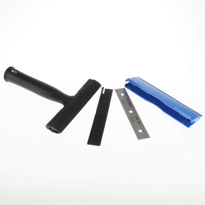 Rasqueta JBL Aqua-T Triumph para cristales de acuario con cuchilla de acero inoxidable de 14 cm.