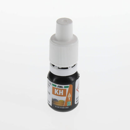 Reactivo de recambio JBL ProAquaTest KH Refill para medir la dureza de carbonatos del agua.