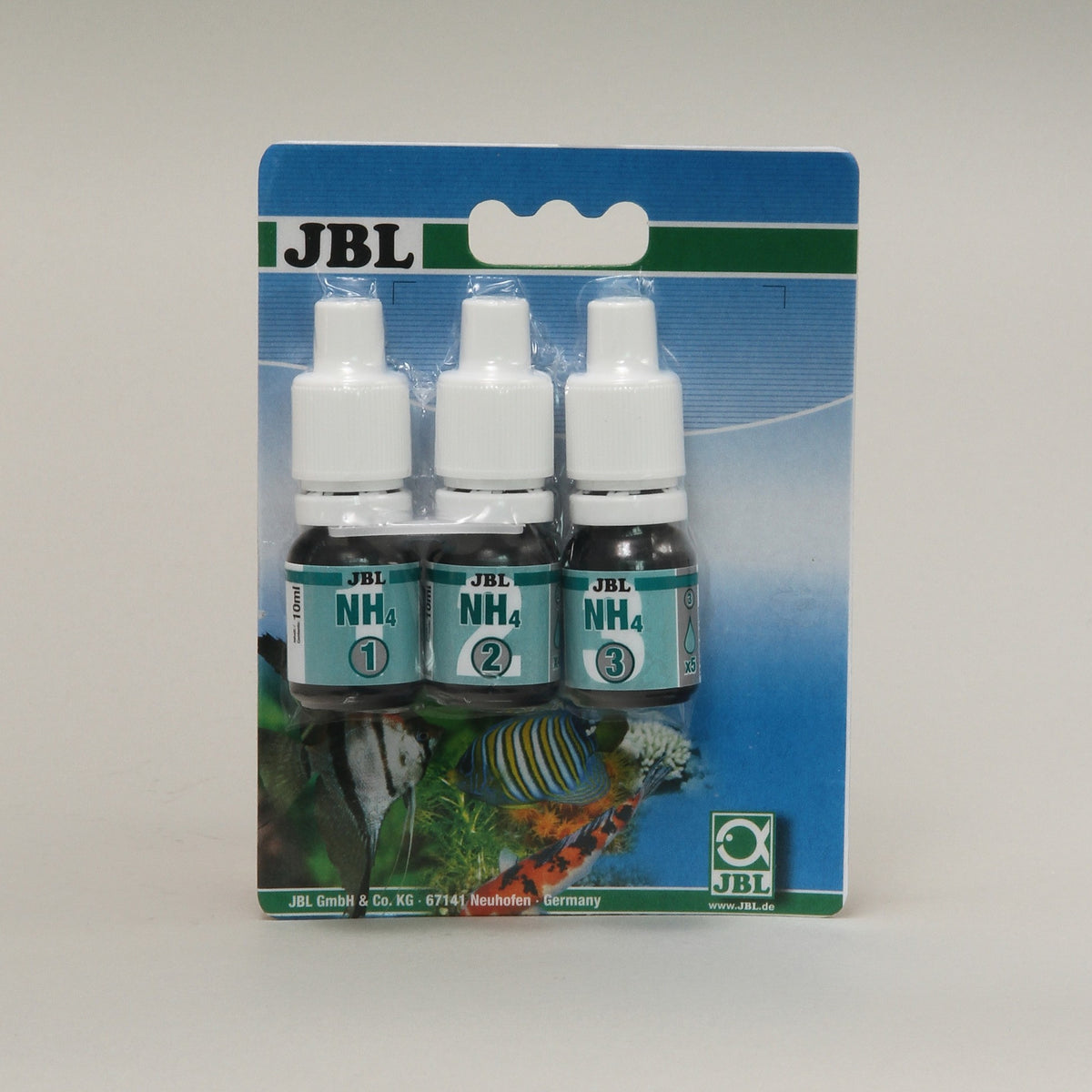 Recambio de reactivos JBL ProAquaTest NH4 Refill para el test de amonio.