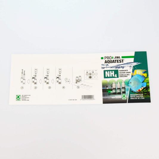 Recambio de reactivos JBL ProAquaTest NH4 Refill para el test de amonio.