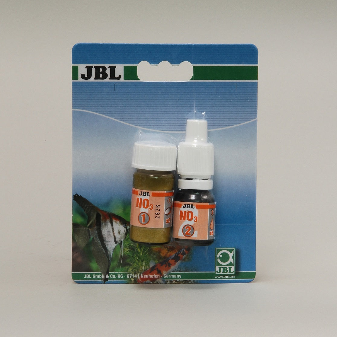 Recambio de reactivos JBL ProAquaTest NO3 Refill para el test de nitratos.
