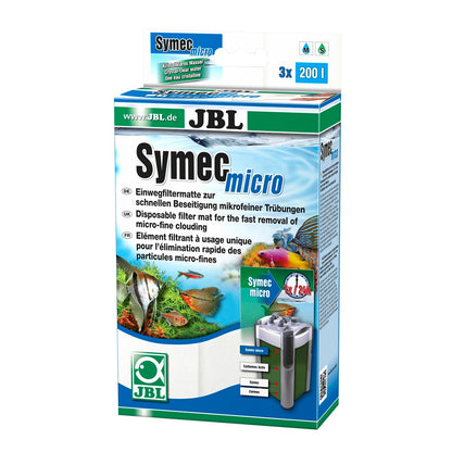 Microfieltro filtrante JBL Symec Micro de 25 × 74 cm para acuarios de agua dulce y salada.