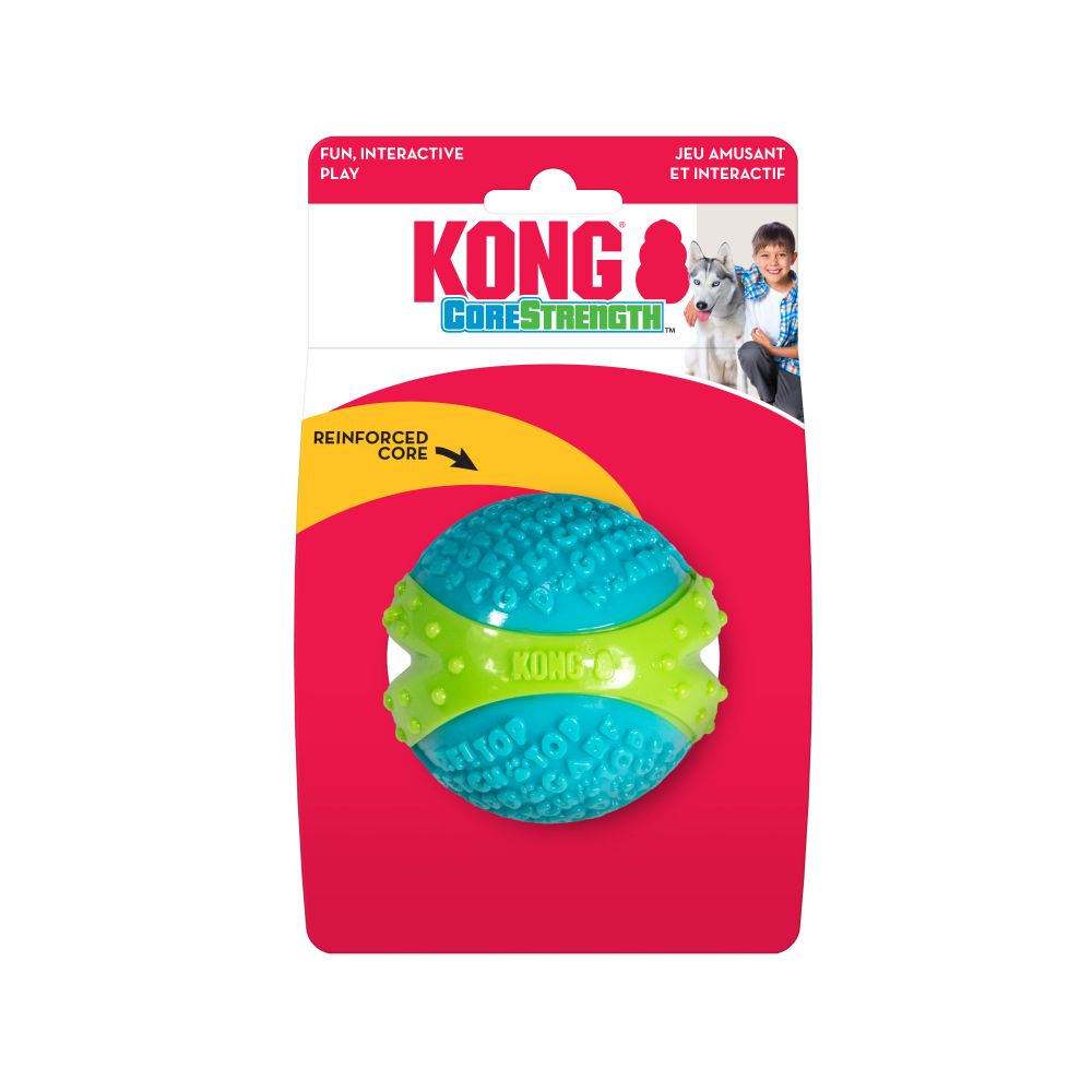 KONG CORE STRENGTH BALL T-L Pelota con relieve para perros Gabo y Gordo Pet Shop, tienda online en las Islas Canarias, España, tienda online para mascotas, perros, gatos, conejos, tortugas, animales, accesorios para mascotas en general. 