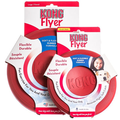 KONG FLYER CLASSIC Frisbee resistente y flexible para perros. 
Gabo y Gordo Pet Shop, tienda online en las Islas Canarias, España, tienda online para mascotas, perros, gatos, conejos, tortugas, animales, accesorios para mascotas en general. 