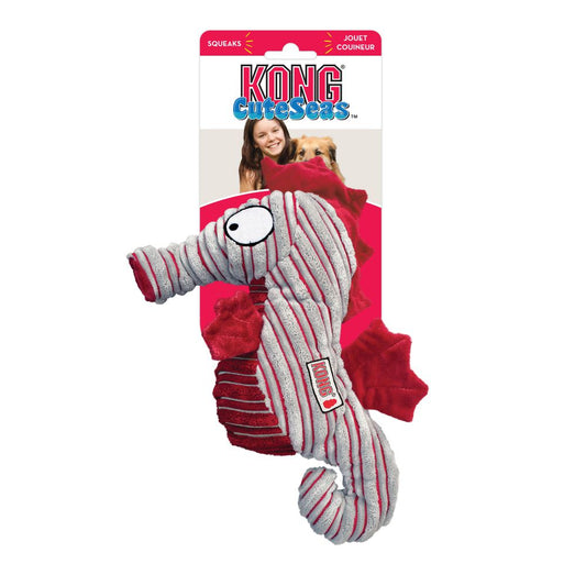 Peluche KONG Cuteseas Caballito de Mar para perros con sonido