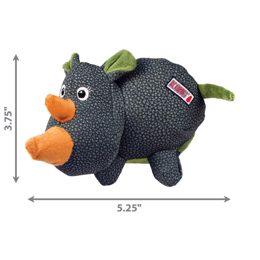 KONG Phatz peluches resistentes para perros con chirriador de tono bajo
