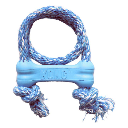 KONG PUPPY GOODIE BONE WITH ROPE XSMALL – Banana-Pet.  Gabo y Gordo Pet Shop, tienda online en las Islas Canarias, España, tienda online para mascotas, perros, gatos, conejos, tortugas, animales, accesorios para mascotas en general. 