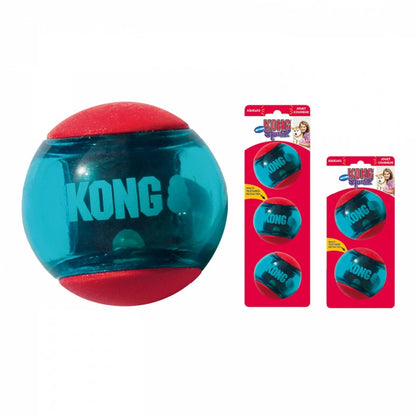 KONG ACTION SQUEEZZ SET DE PELOTAS PARA PERRO  en Gabo&Gordo Pet Shop en Las Palmas de Gran Canaria tienda para mascotas, perros, gatos, conejos, tortugas, animales, accesorios para mascotas