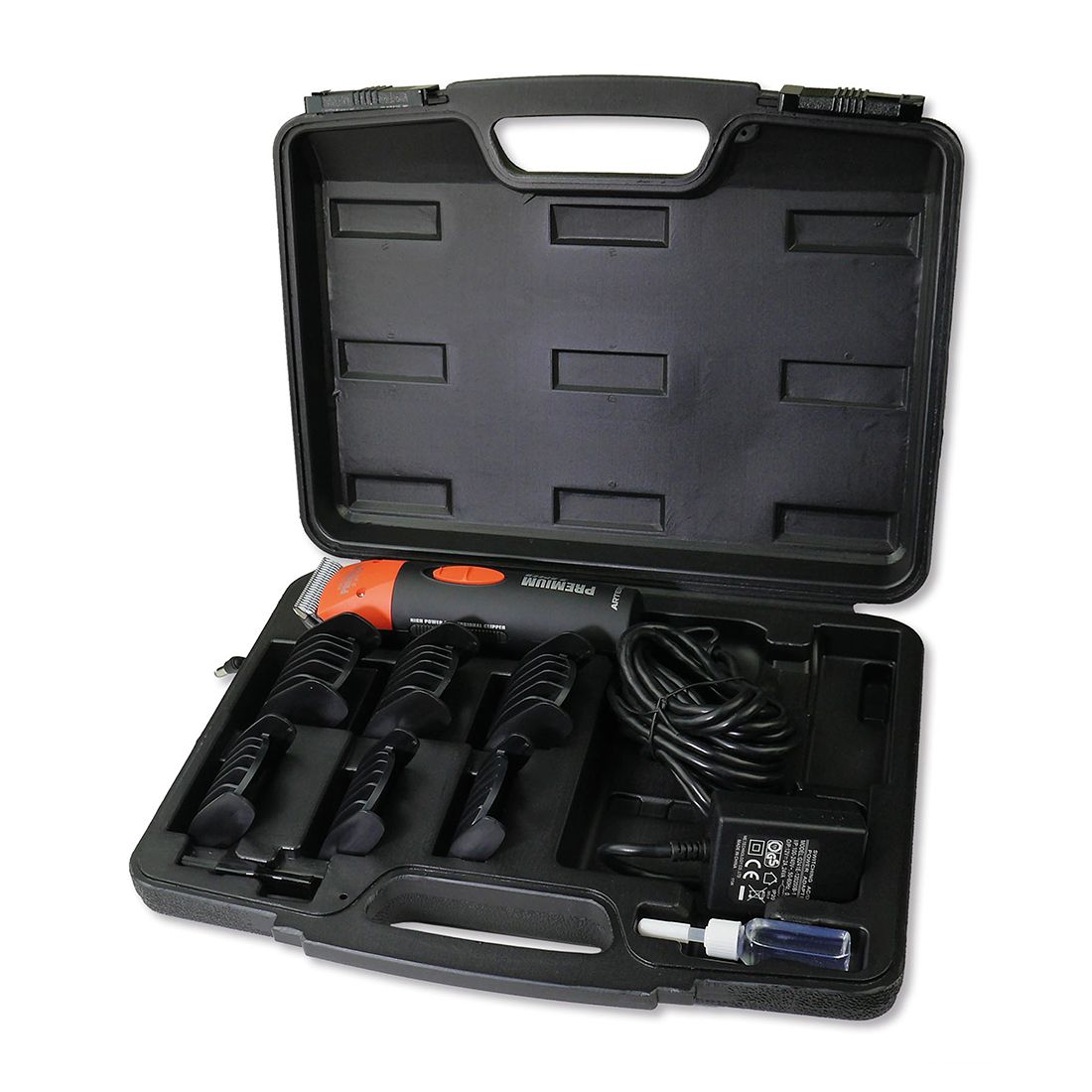 Máquina de peluquería profesional Artero Premium Naranja tipo A5 con dos velocidades