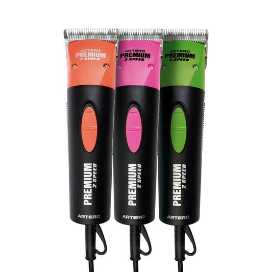 Máquina de peluquería profesional Artero Premium Verde Tipo A5 de dos velocidades