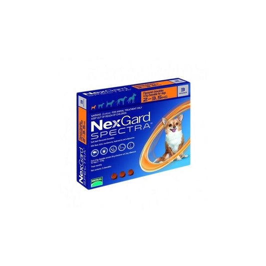 Nexgard spectra en Gabo&Gordo Pet Shop en Las Palmas de Gran Canaria tienda para mascotas, perros, gatos, conejos, tortugas, animales