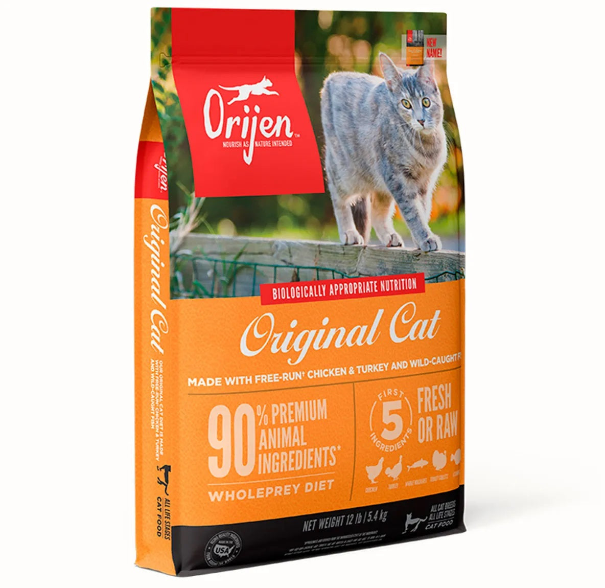 Pienso ORIJEN Original Cat natural sin cereales para gatos adultos