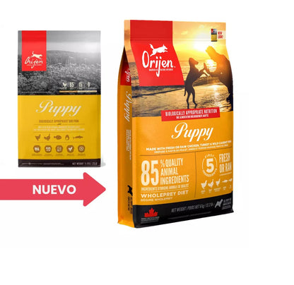 Pienso ORIJEN Puppy natural sin cereales para cachorros de todas las razas