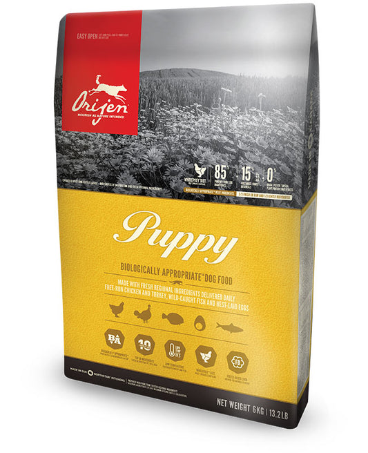 Pienso ORIJEN Puppy natural sin cereales para cachorros de todas las razas