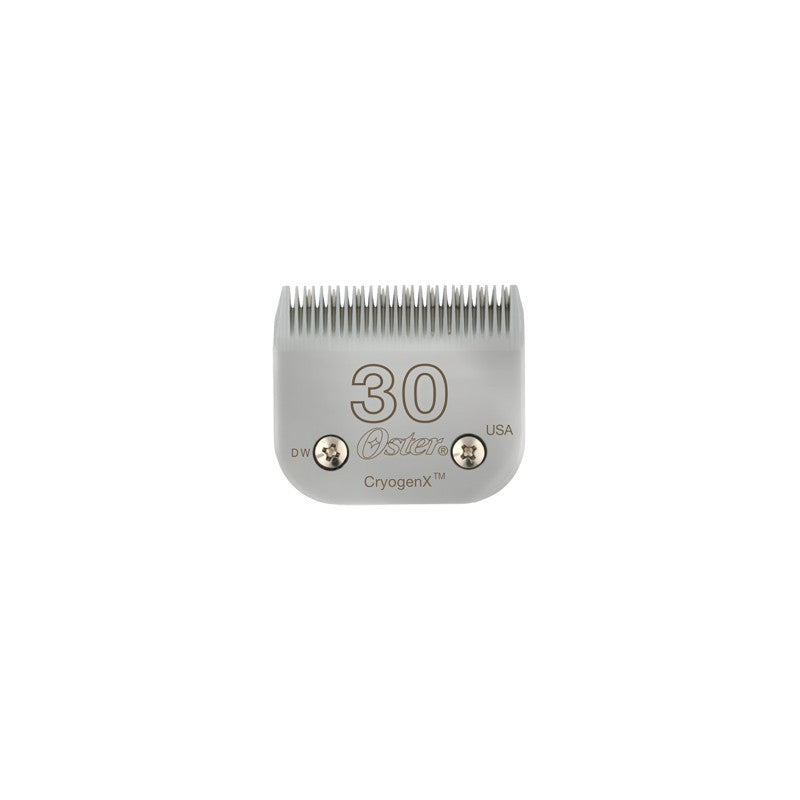Cuchilla Oster 80 Nº30 de 0,5 mm para corte ultrafino en perros y gatos