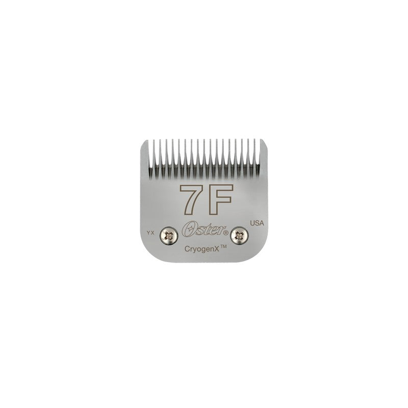 Cuchilla Oster 80 Nº7F de 3,2 mm para corte profesional en perros y gatos