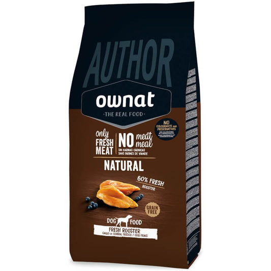 OWNAT AUTHOR ROOSTER | pienso Ownat Author con gallo fresco para perros