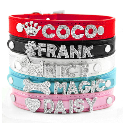 COLLAR DE DIAMANTES PERSONALIZADO PARA PERRO Y GATO Gabo&Gordo Pet Shop en Las Palmas de Gran Canaria tienda para mascotas, perros, gatos, conejos, tortugas, animales, accesorios para mascotas