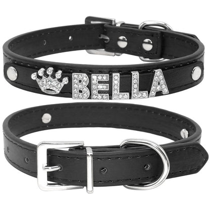 COLLAR DE DIAMANTES PERSONALIZADO PARA PERRO Y GATO Gabo&Gordo Pet Shop en Las Palmas de Gran Canaria tienda para mascotas, perros, gatos, conejos, tortugas, animales, accesorios para mascotas