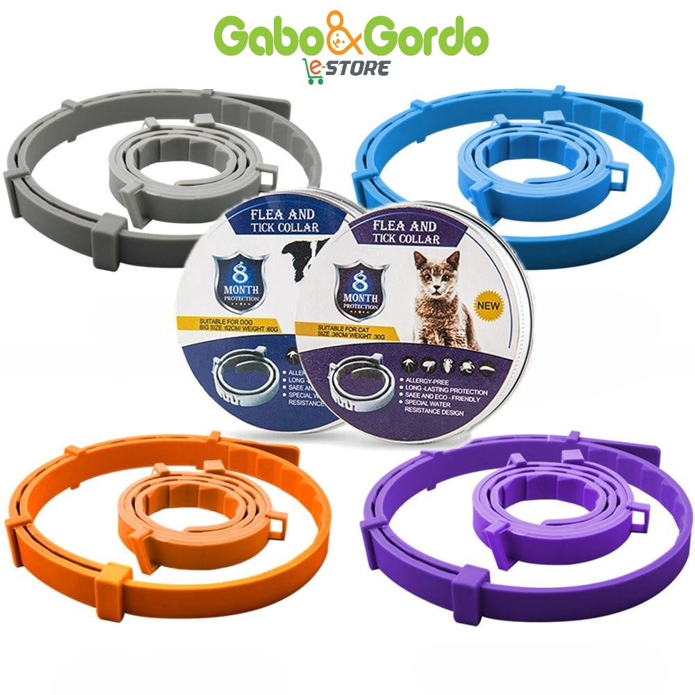 COLLAR  ANTIPARASITARIO 8 MESES DE DURACIÓN perro gato Gabo&Gordo Pet Shop en Las Palmas de Gran Canaria tienda para mascotas, perros, gatos, conejos, tortugas, animales, accesorios para mascotas