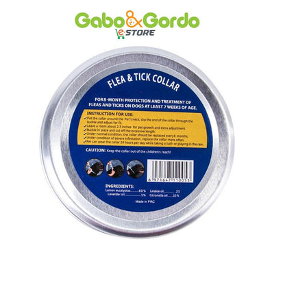 COLLAR ANTIPARASITARIO 8 MESES DE DURACIÓN PARA PERROS Y GATOS Gabo&Gordo Pet Shop en Las Palmas de Gran Canaria tienda para mascotas, perros, gatos, conejos, tortugas, animales, accesorios para mascotas