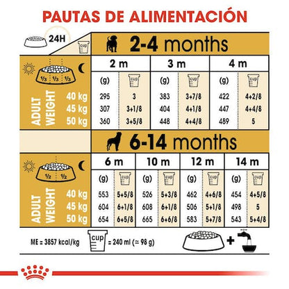 Royal Canin Rottweiler Puppy 12 kg pienso cachorro raza grande en Gran Canaria Gabo y Gordo E Shop